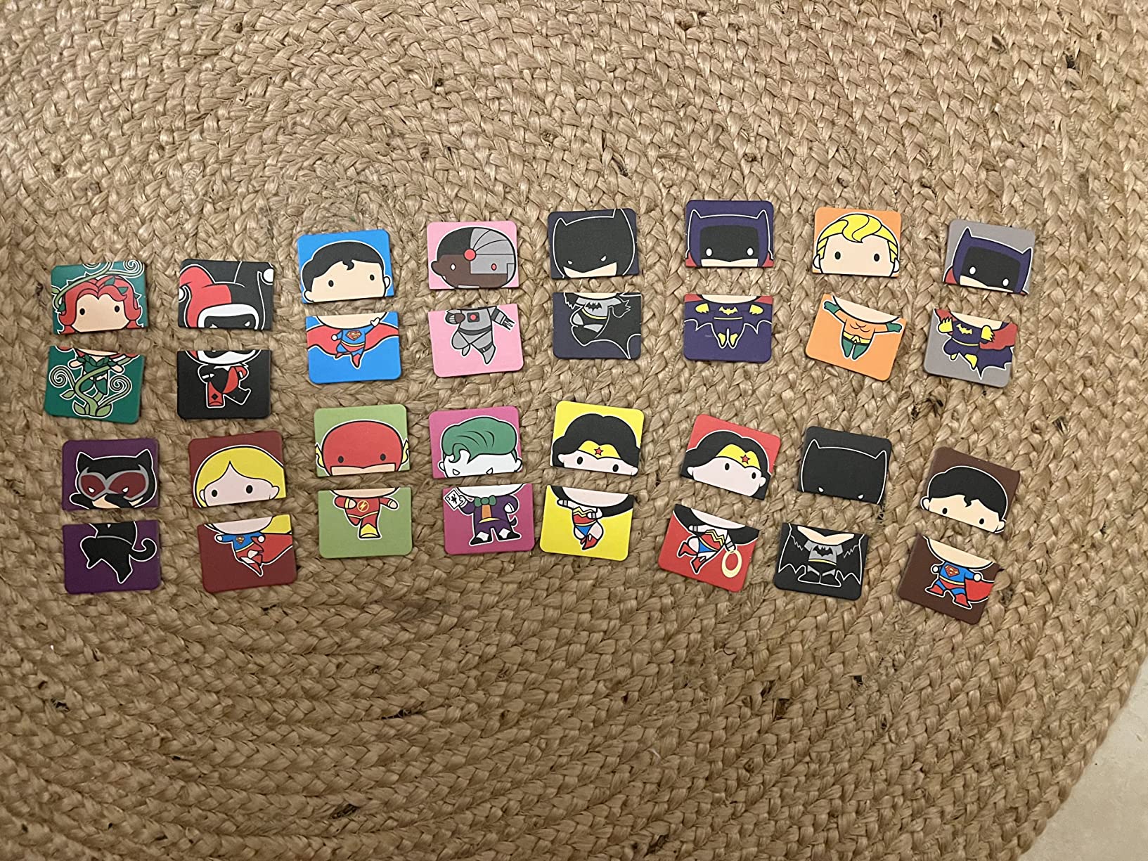 Paladone DC Super Heroes Matching Spiel 2 in 1