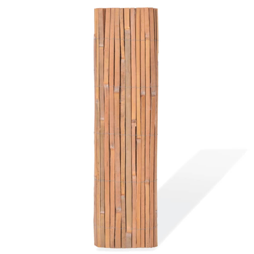 vidaXL Heim & Garten Bambuszaun 100x400 cm Sichtschutz