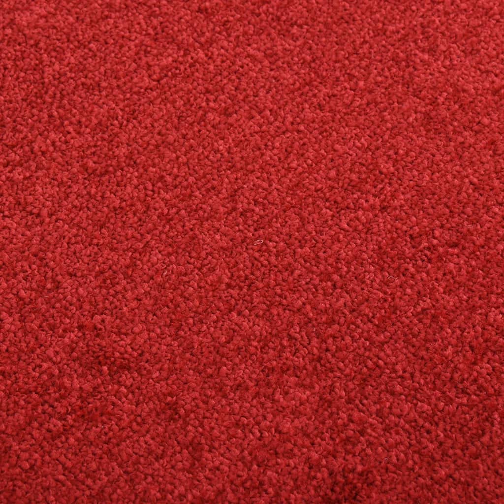 vidaXL Fußmatte Rot 40x60cm rutschfest Schmutzfangmatte