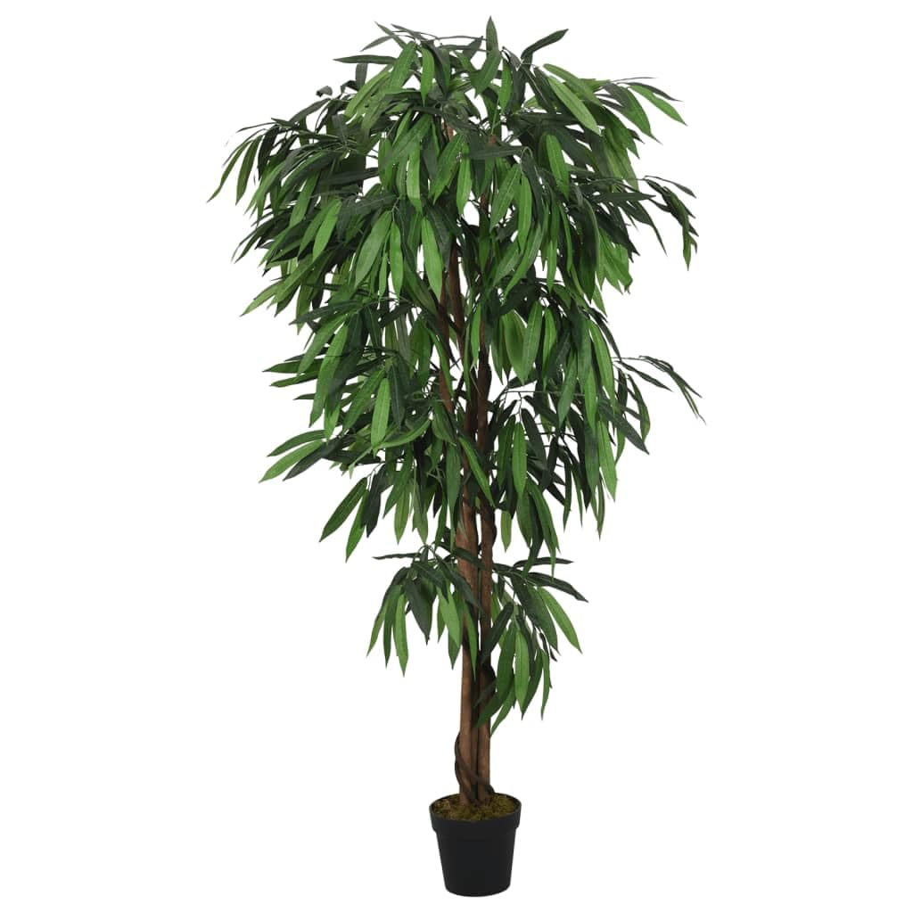vidaXL Heim & Garten Mangobaum Künstlich 80 cm 300 Blätter