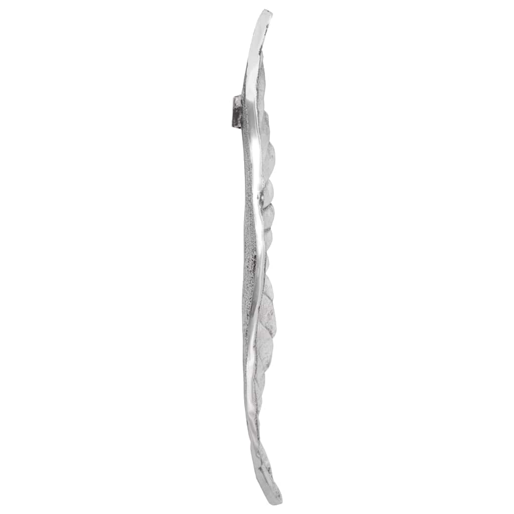 vidaXL Flügel-Skulptur Silber Aluminium 91 cm 2 Stk.