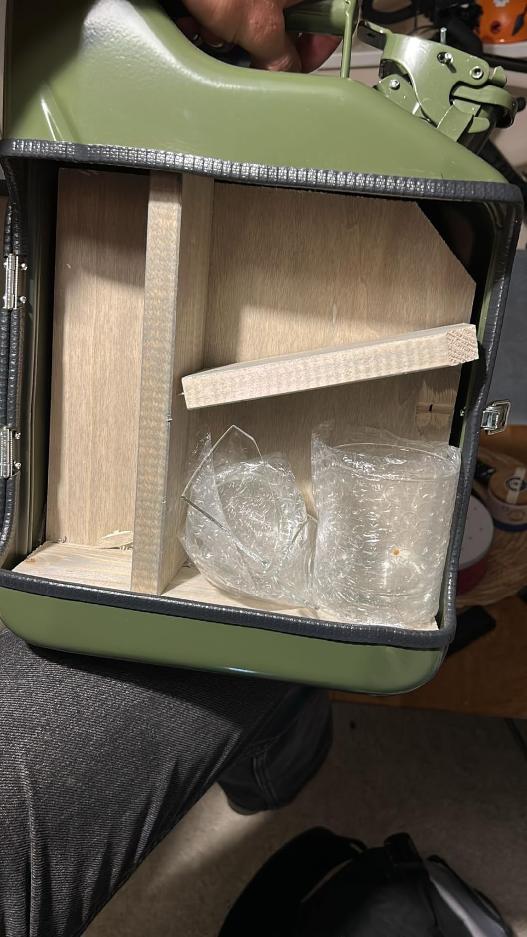 Mikamax Kanister Bar 10L Minibar Schwarz 2 Gläser