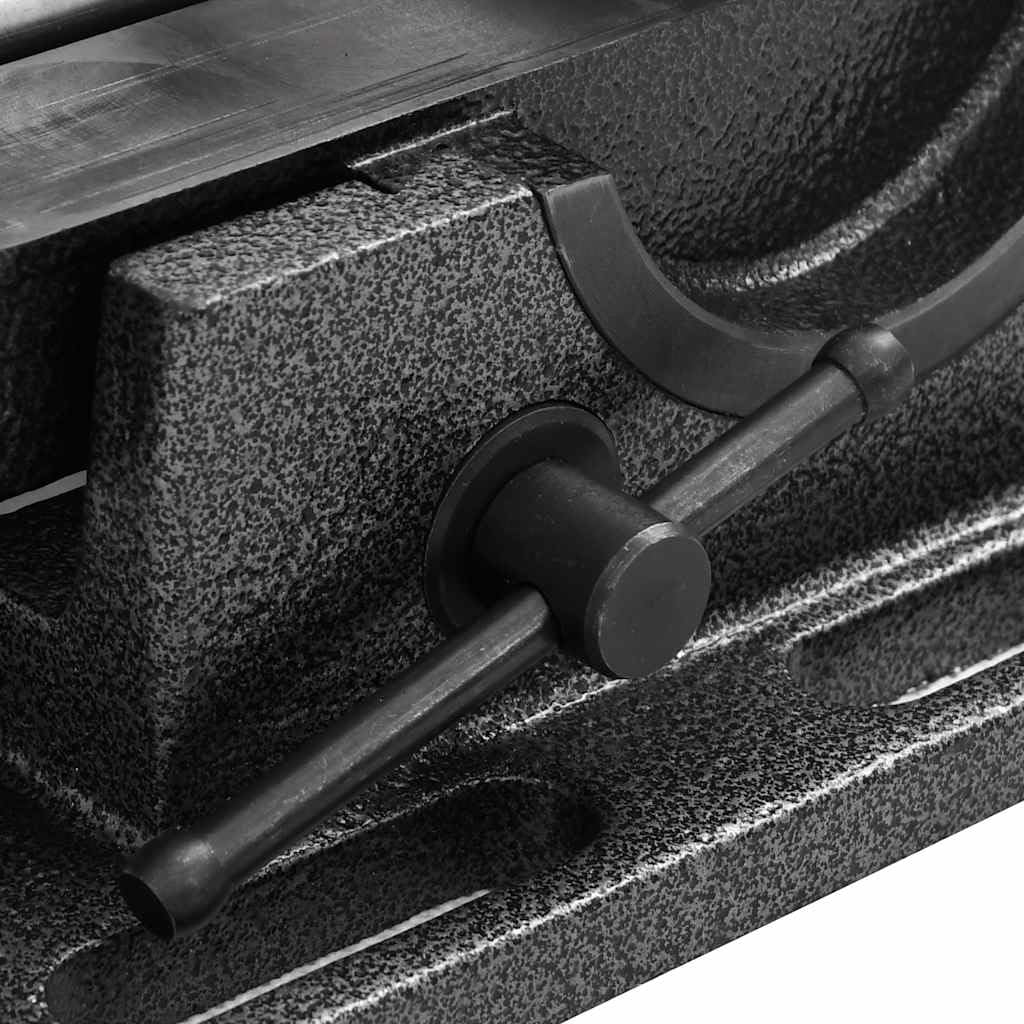 vidaXL Maschinenschraubstock kippbar 110 mm Gusseisen