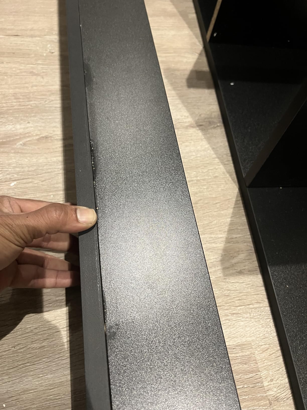 vidaXL Möbel Bartisch Weiß 110x50x103 cm mit Regal kaufen