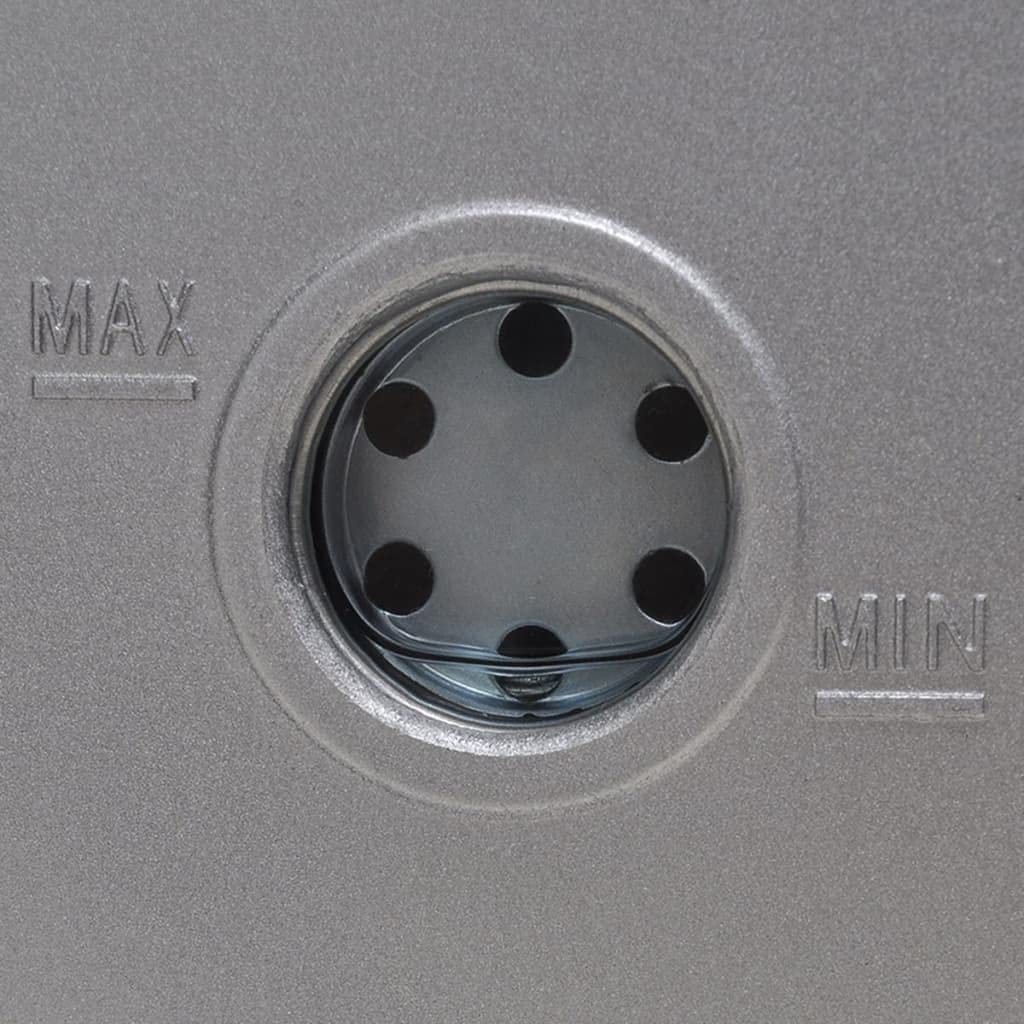 vidaXL Vakuumkammer mit Pumpe 7,4 L Edelstahl 3,5 CFM