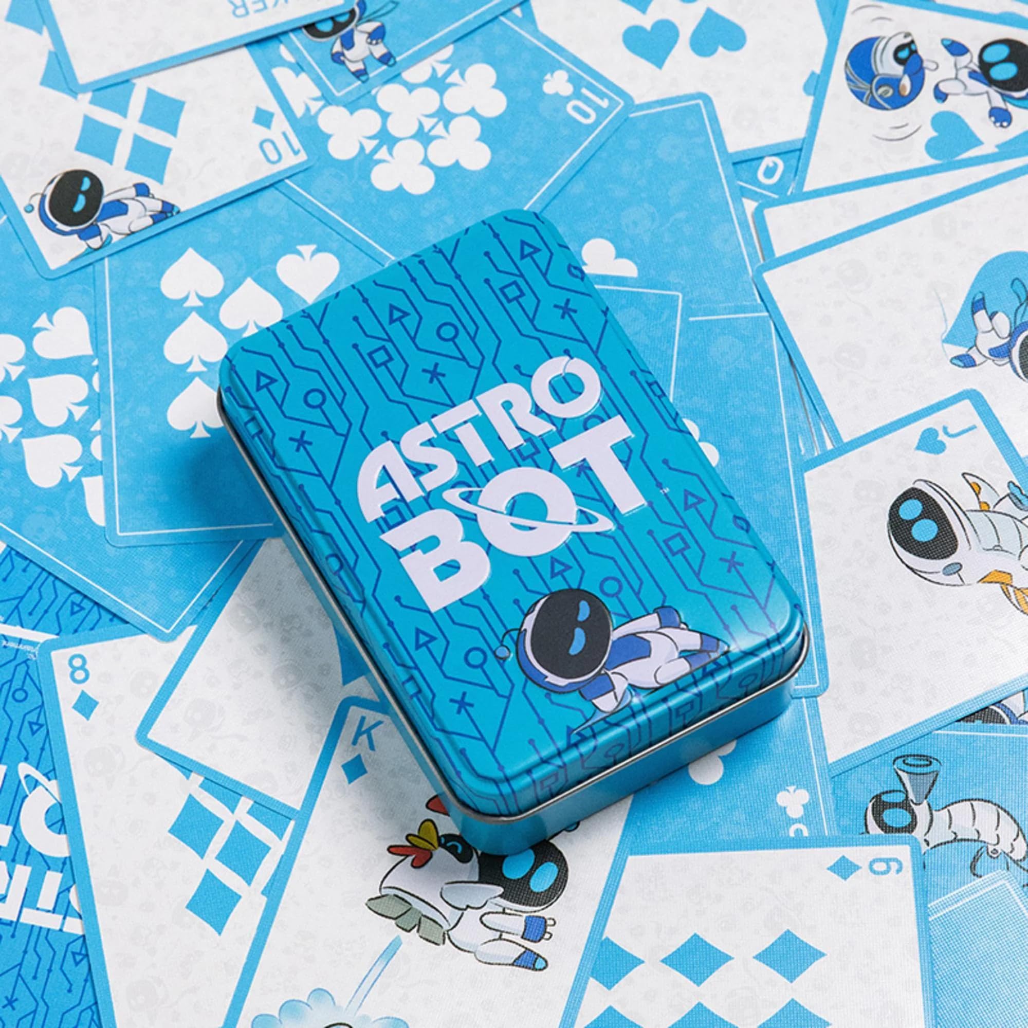 Paladone Astrobot Kartenspiel Dose 52 Karten Standarddeck