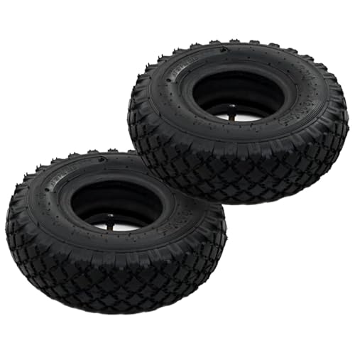 vidaXL Reifen 3,00-4 260x85 Sackkarre 2 Reifen 2 Schläuche