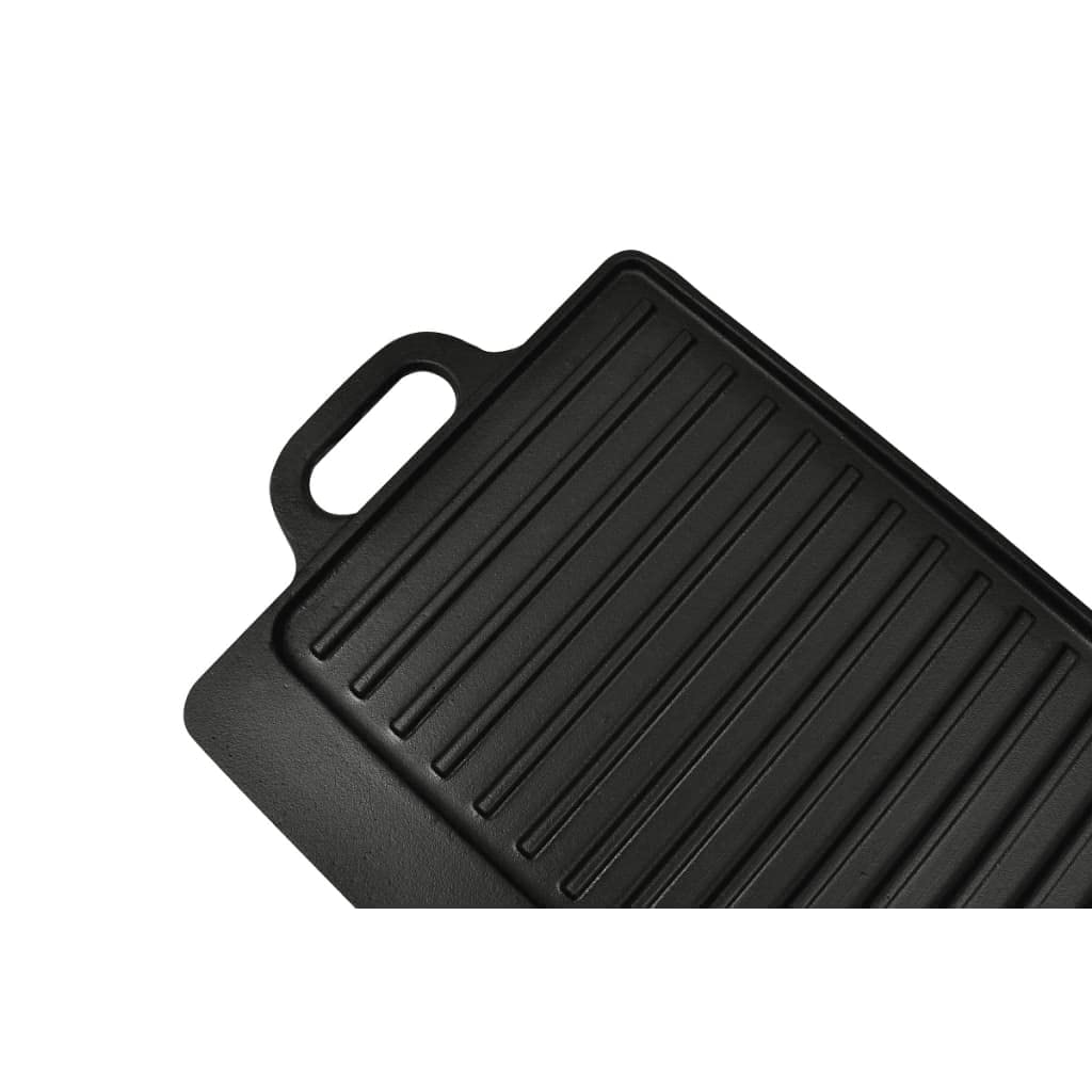 vidaXL Heim & Garten Grillplatte Gusseisen 50x23 cm
