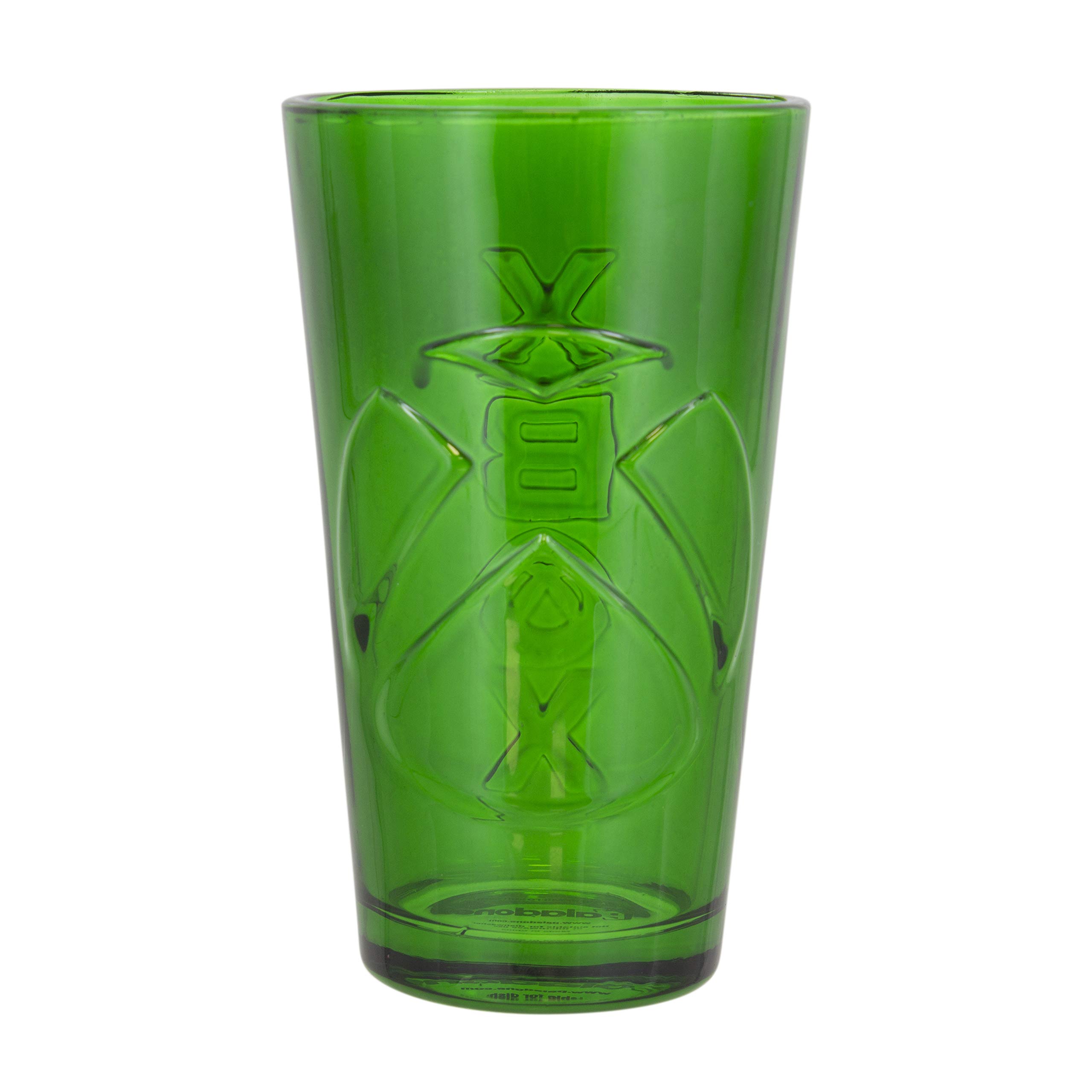 Paladone Xbox Glas grün Trinkglas offiziell lizenziert