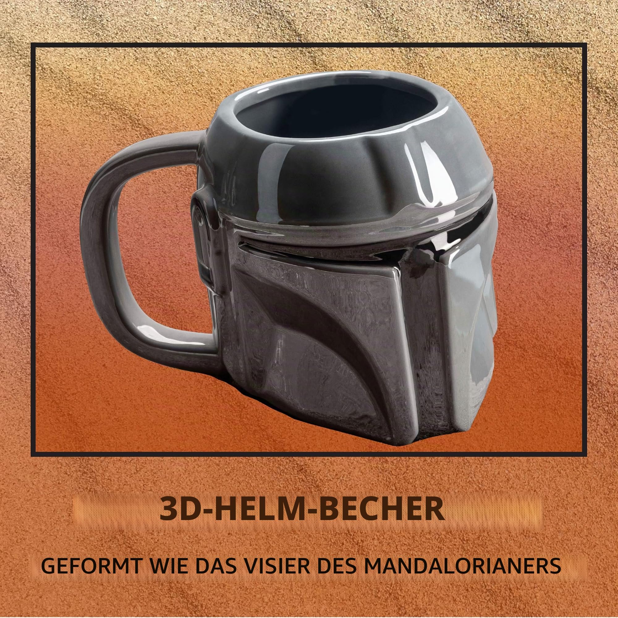 Paladone Drinkware Mandalorian Tasse Helm 650 ml Keramik