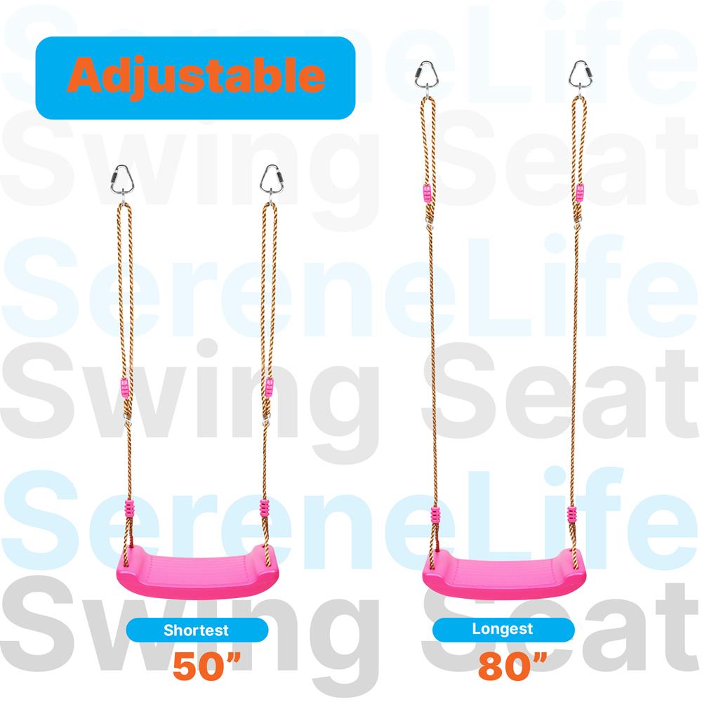 Serenelife Outdoor Swing Schaukelsitz Kunststoff 136kg