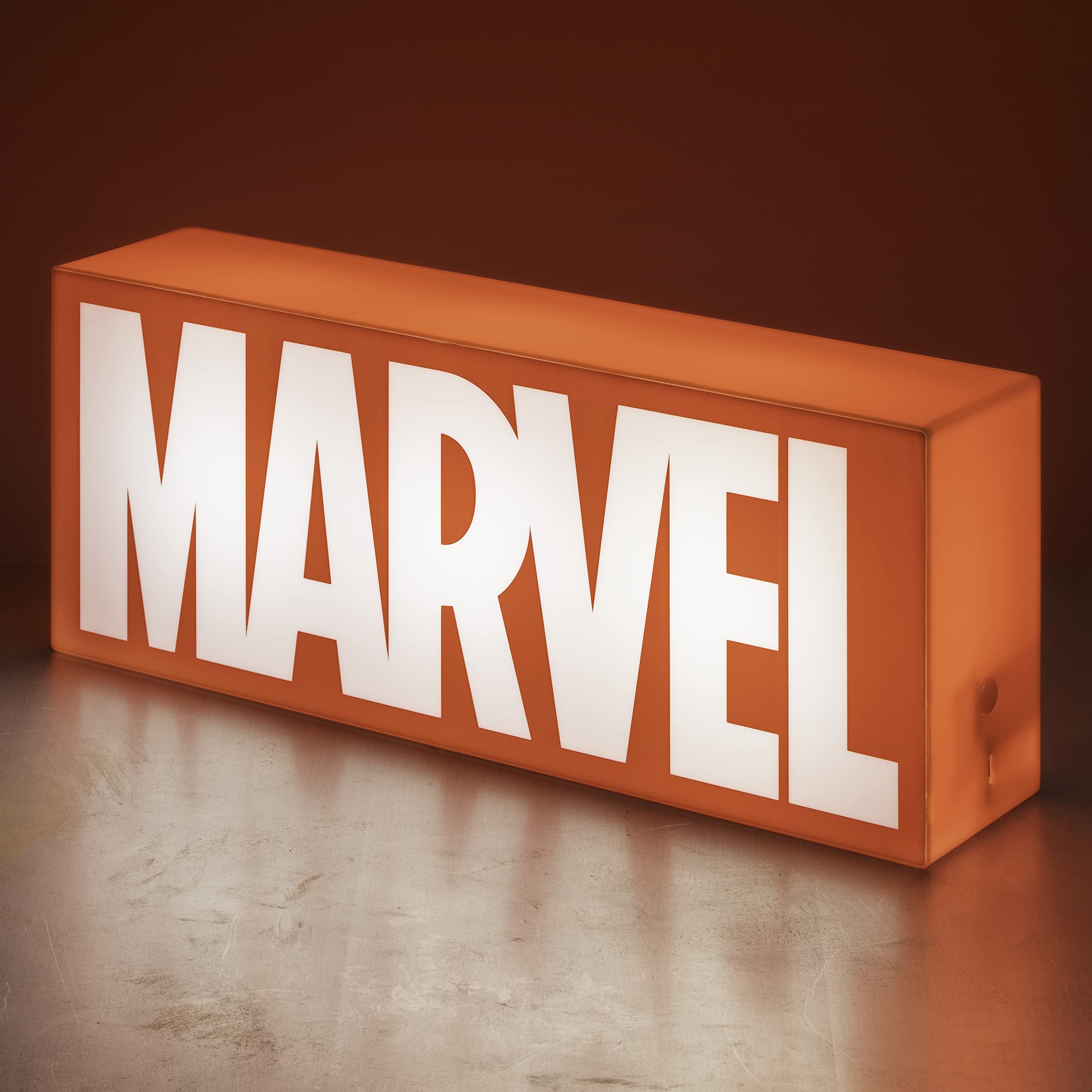 Paladone Lighting Marvel Logo Leuchtschild mit 2 Modi
