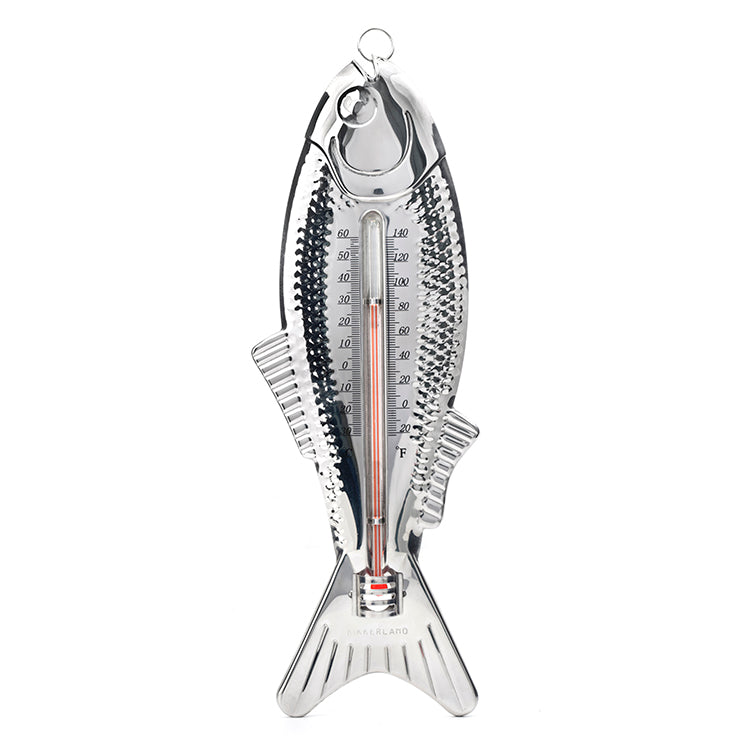 Kikkerland Fisch Thermometer Innen Außen Celsius Fahrenheit