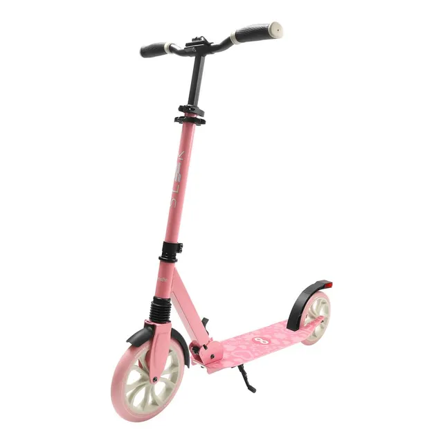 Serenelife Kick Scooter Pink klappbar Alu Tretroller Erwachsene