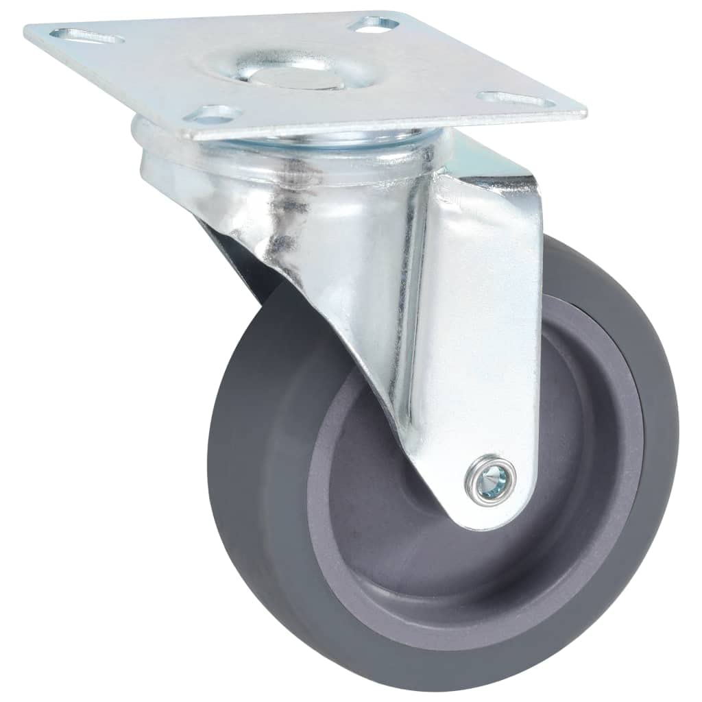 vidaXL Wirtschaft & Industrie Lenkrollen 75 mm 32 Stk. TPR 45 kg