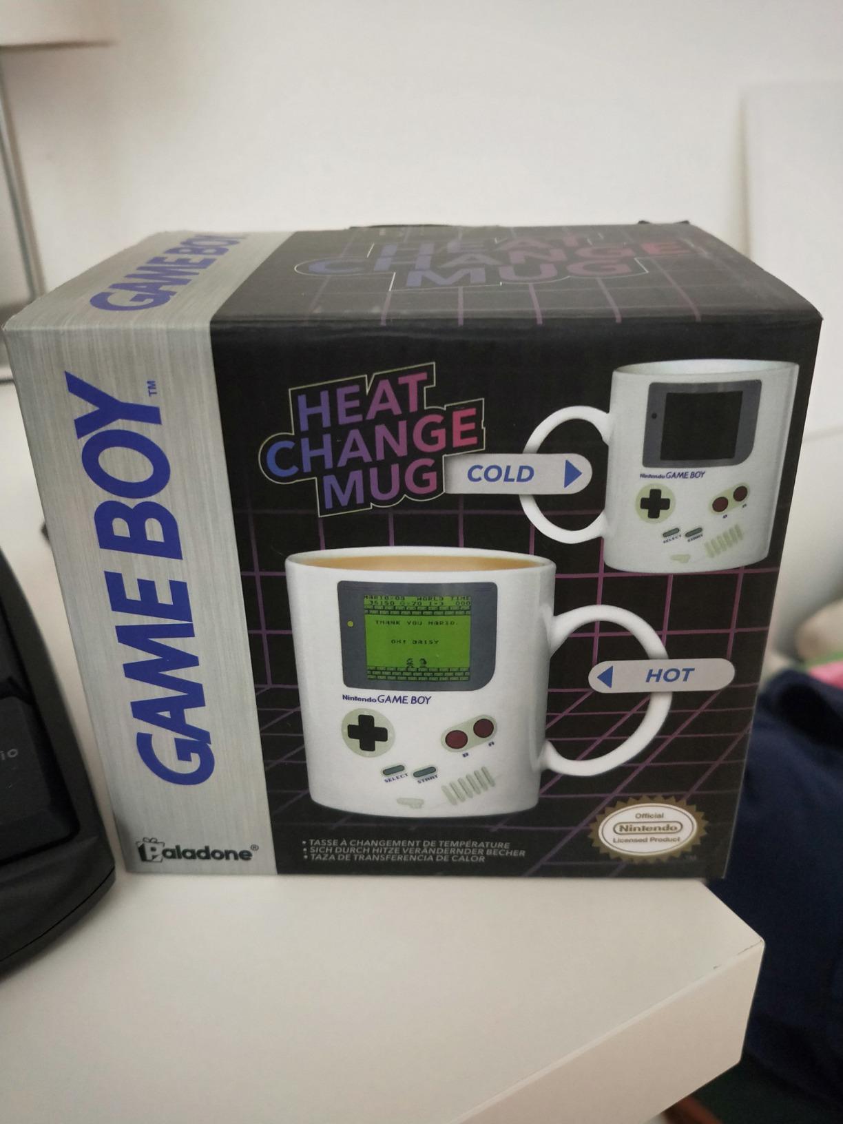 Paladone Gameboy Thermoeffekt Tasse 290 ml Farbwechsel
