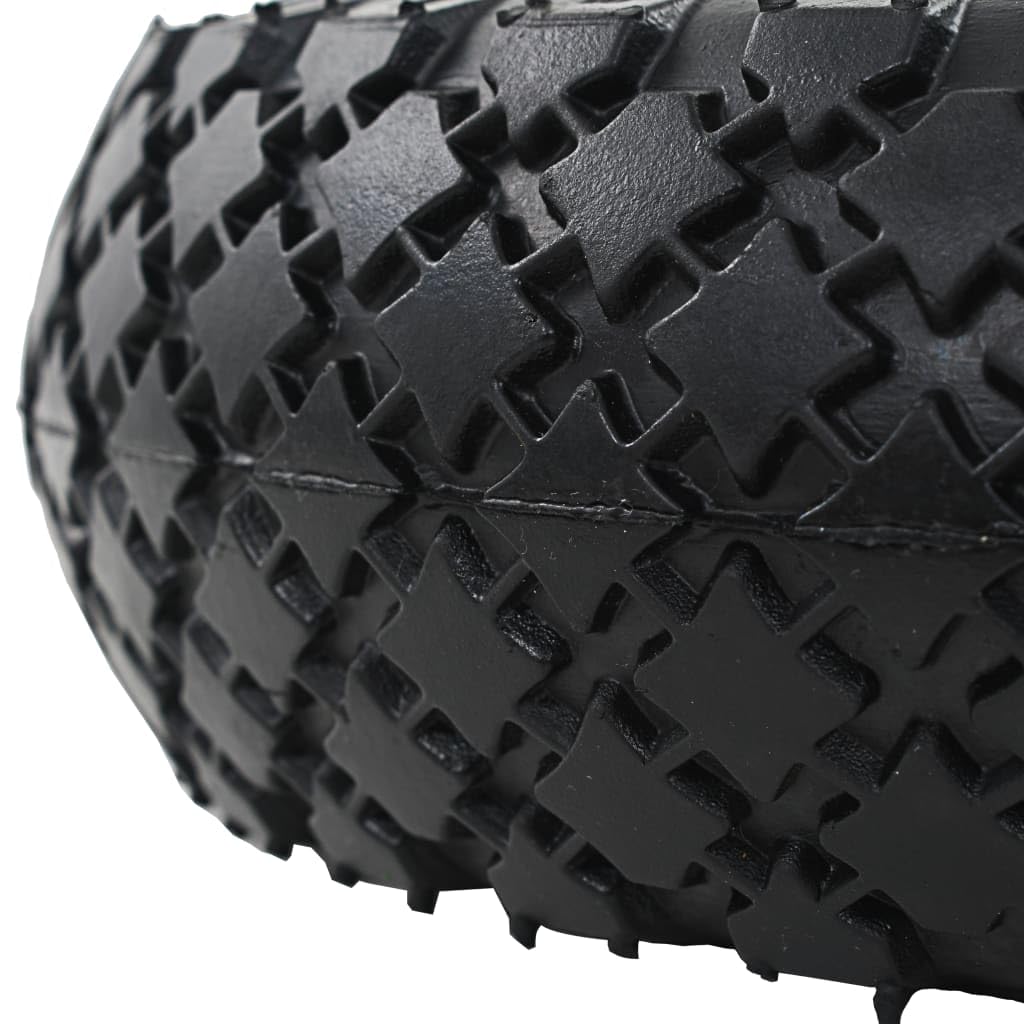 vidaXL Sackkarrenräder Gummi 3,00-4 245x82 mm 2 Stk pannensicher