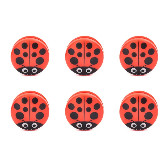 Kikkerland Ladybug Tütenklammern Marienkäfer 6 St
