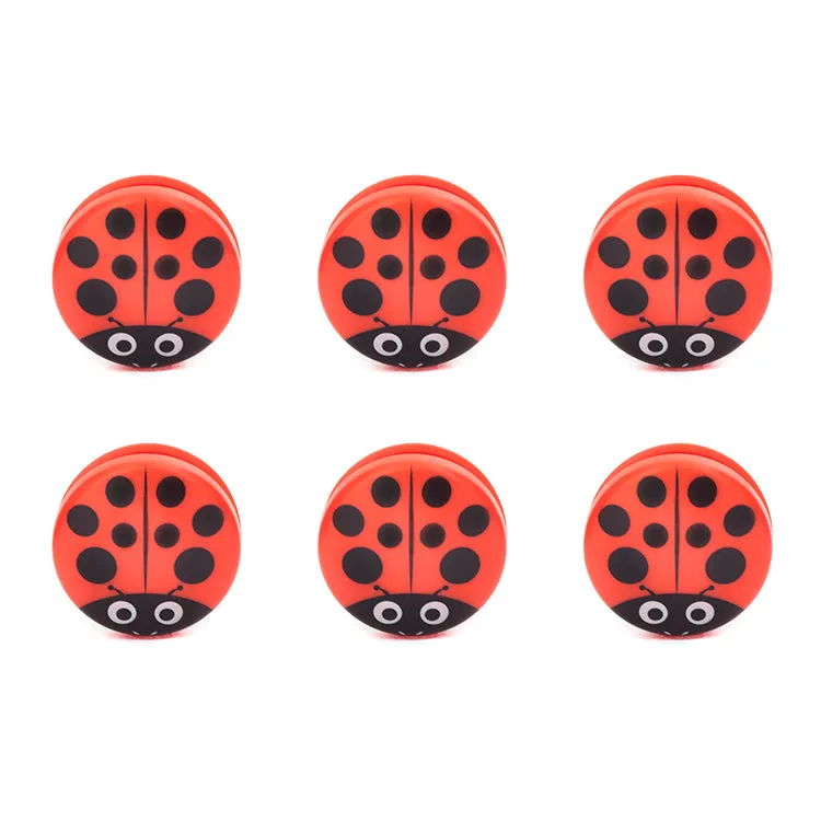 Kikkerland Ladybug Tütenklammern Marienkäfer 6 St