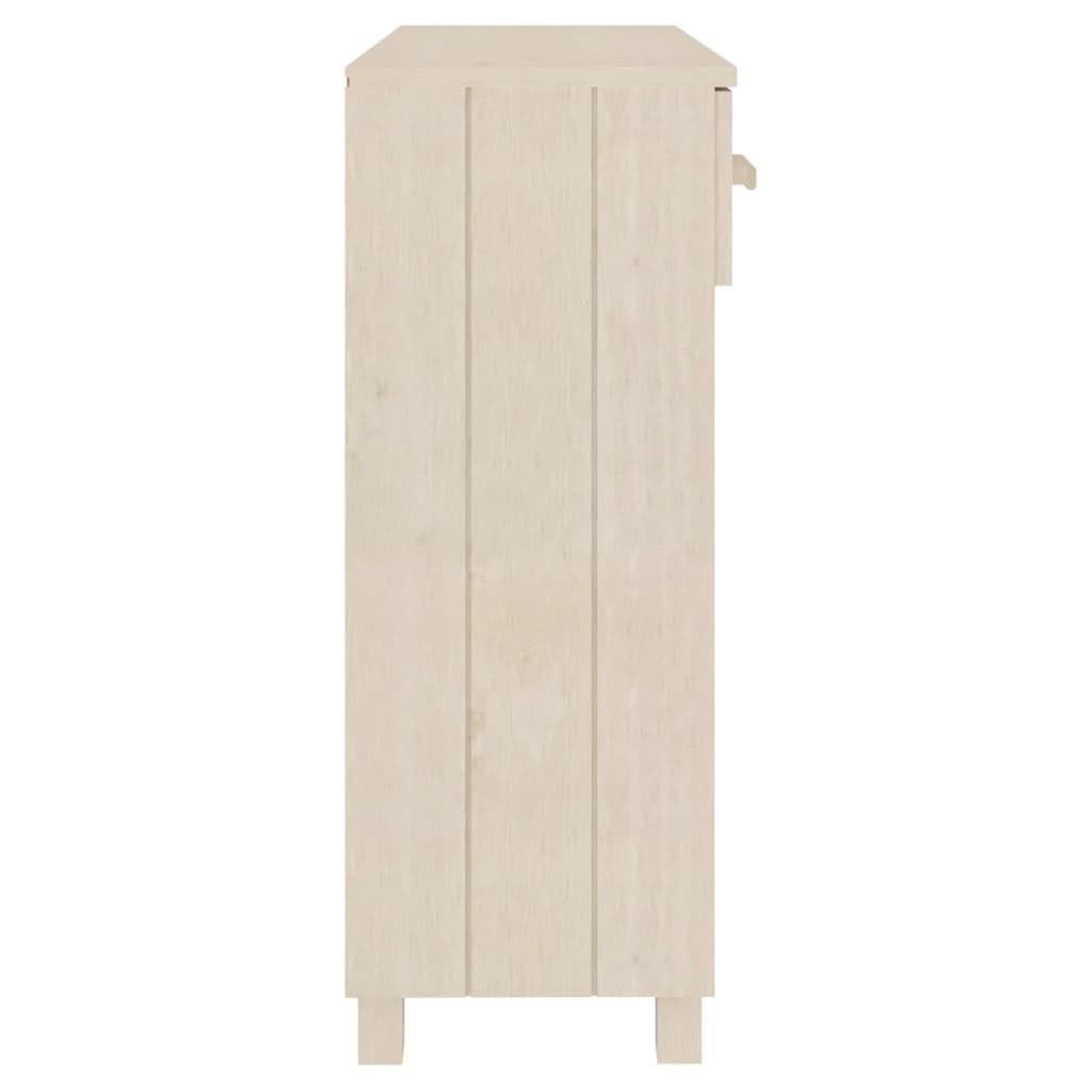 vidaXL Konsolentisch HAMAR 90x35x90 cm honigbraun Kiefer