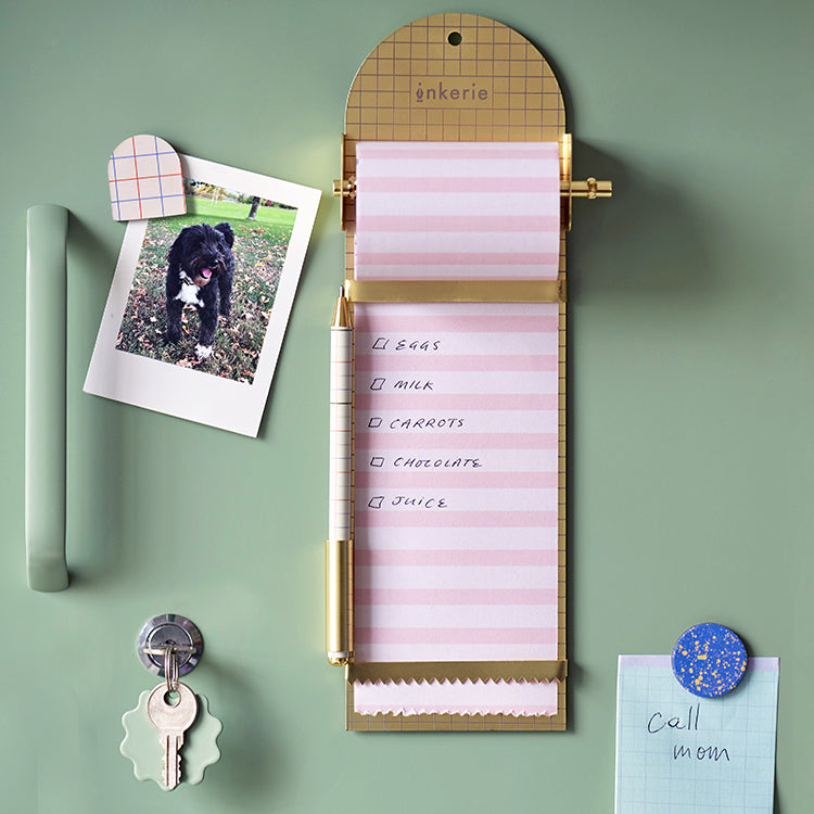Kikkerland Inkerie Magnetic Note Roller Notizhalter magnetisch