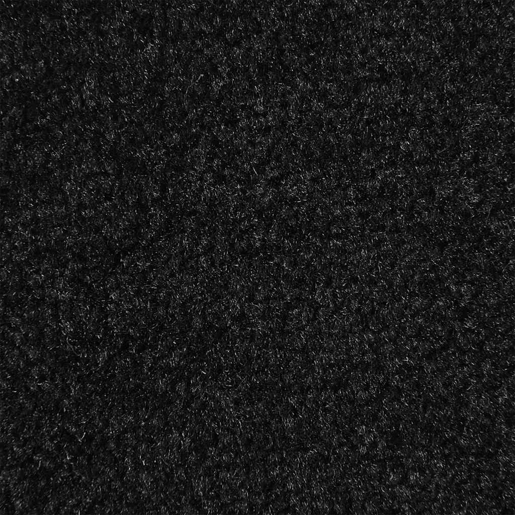 vidaXL Heim & Garten Fußmatte Schwarz 40x60 cm Polypropylen