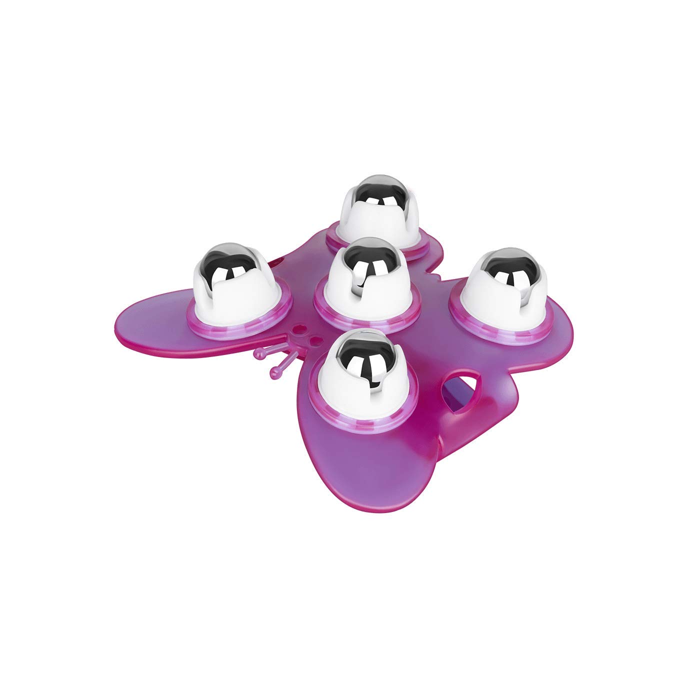 EIS Massagezubehör Massagehandschuh Edelstahlkugeln
