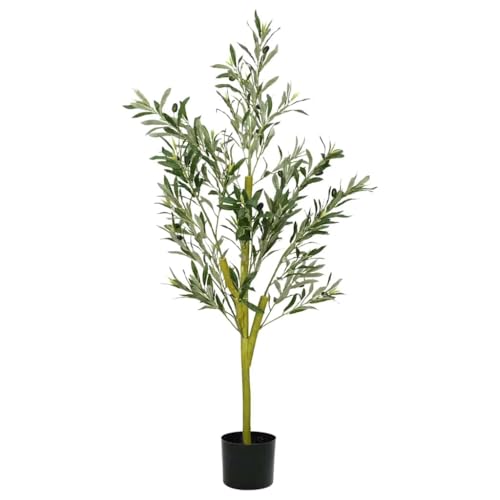vidaXL Olivenbaum Künstlich 120 cm Kunstpflanze 450 Blätter Grün