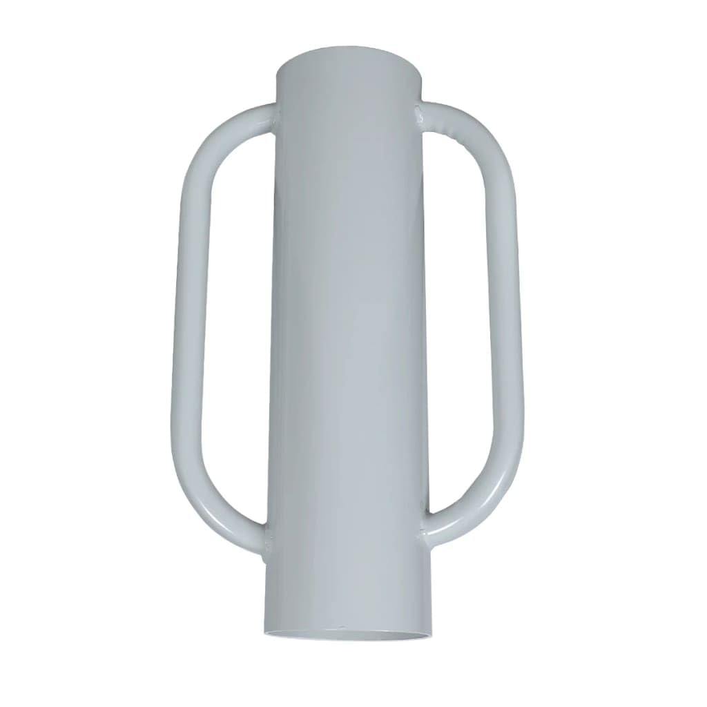 vidaXL Pfahlramme Stahl mit Griffen 60 cm Pfostenramme