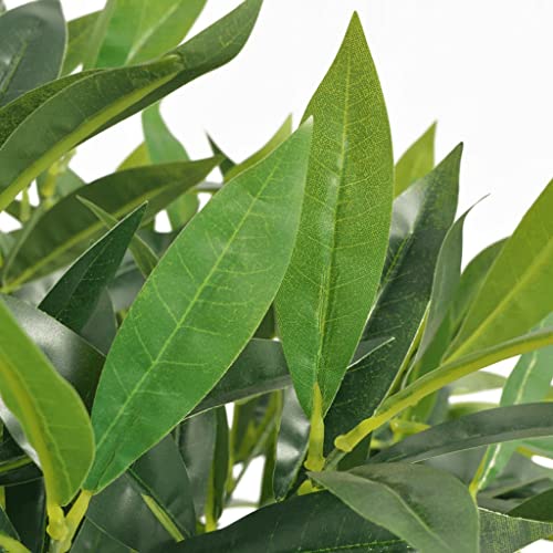 vidaXL Künstlicher Lorbeerbaum 125 cm Grün mit Topf