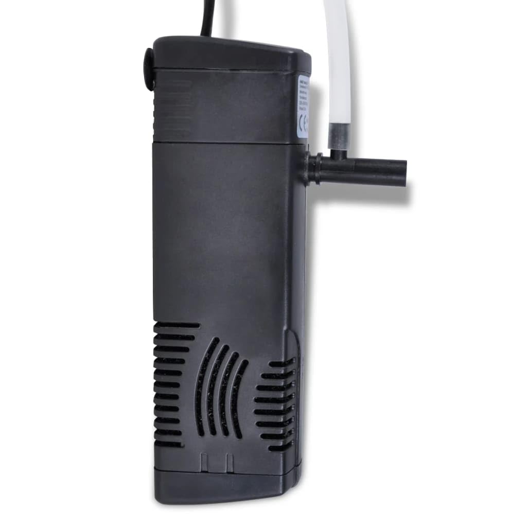 vidaXL Tierbedarf Aquarium Filterpumpe 300L/h Innenfilter