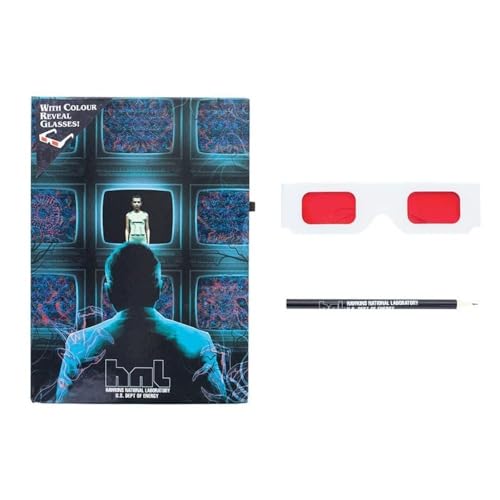 Paladone Hawkins Lab 9878 Notizbuch A5 Thermoeffekt mit Bleistift