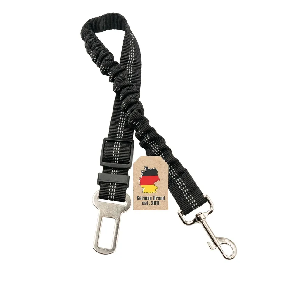 Intirilife Hundegurt Auto Schwarz 61-89 cm Nylon