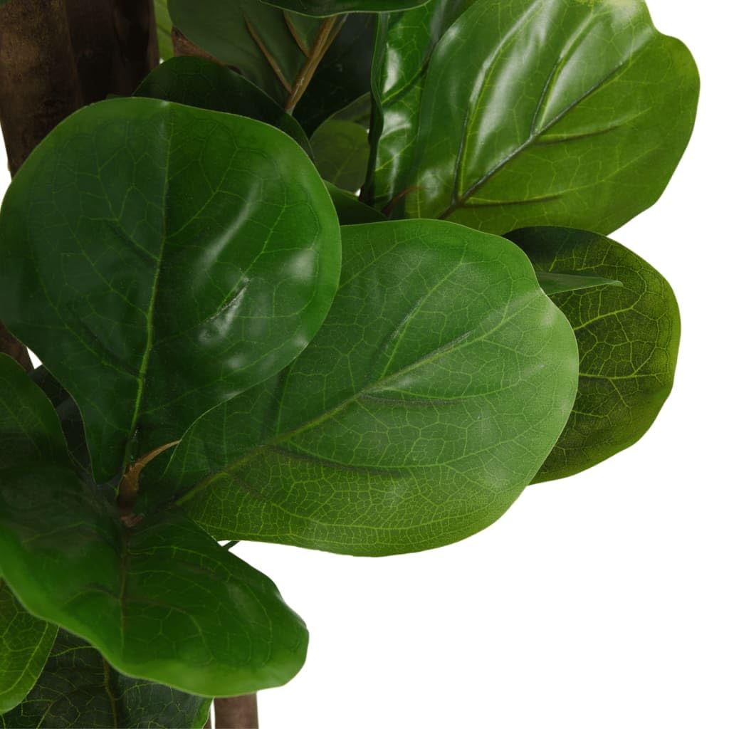 vidaXL Heim & Garten Feigenbaum Künstlich 80 cm 96 Blätter Grün