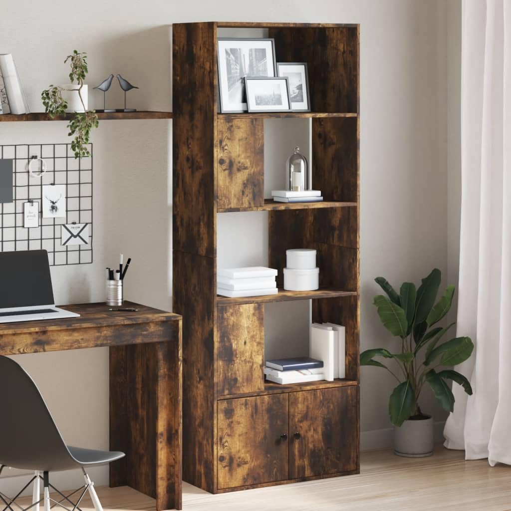 vidaXL Möbel Bücherregal Braun 70x36x189 cm Holzwerkstoff