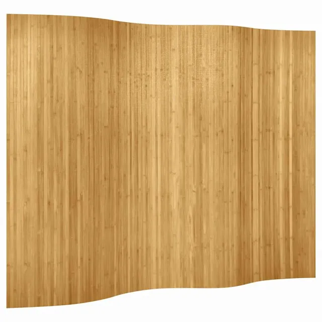 vidaXL Raumteiler Bambus 250x165 cm Natur Sichtschutz