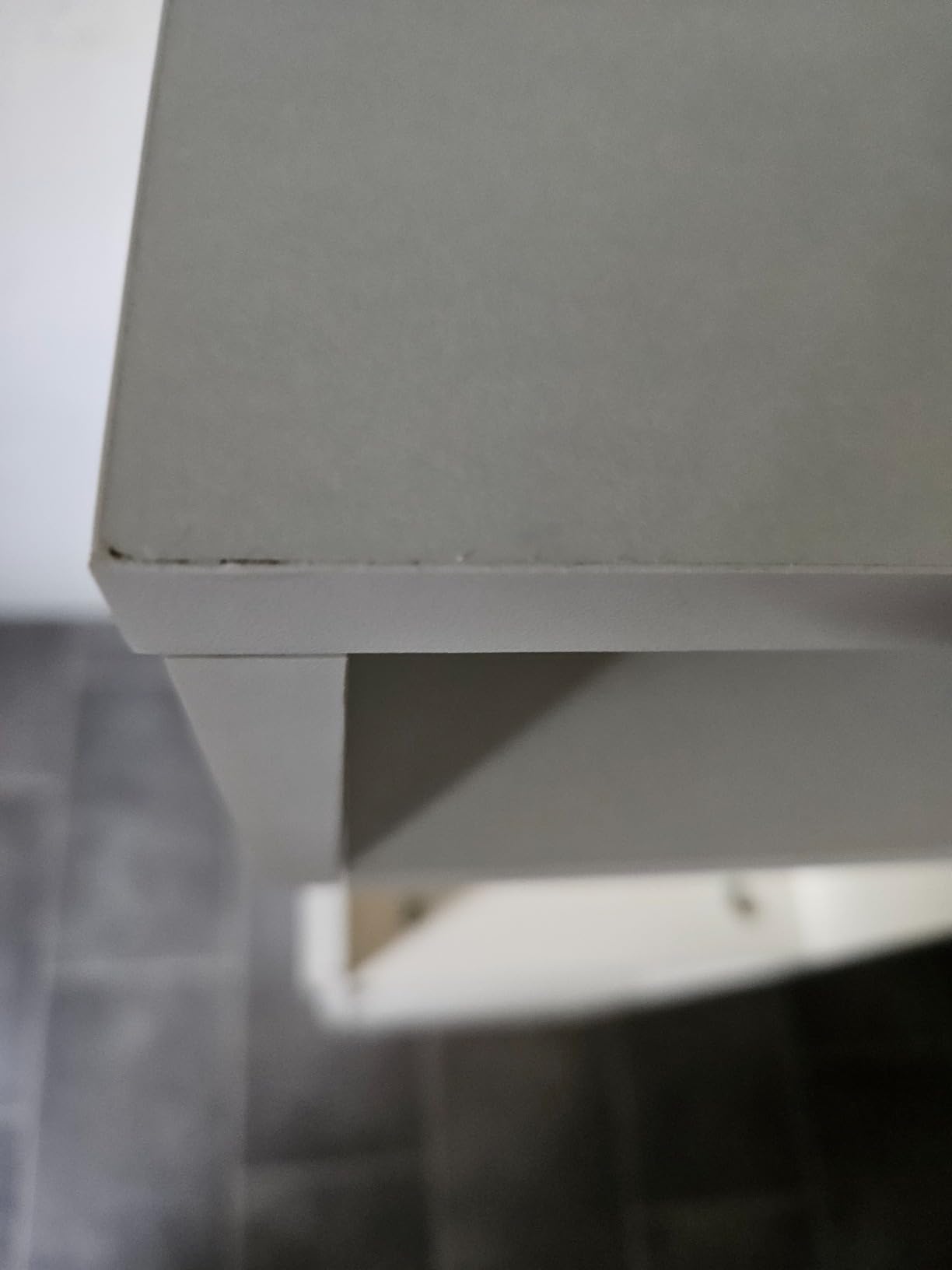 vidaXL Bartisch Weiß 100x50x101,5cm Holzwerkstoff mit Regal