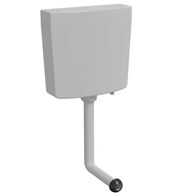 vidaXL Heim & Garten Aufputz-Spülkasten 3/6L Grau Spartaste
