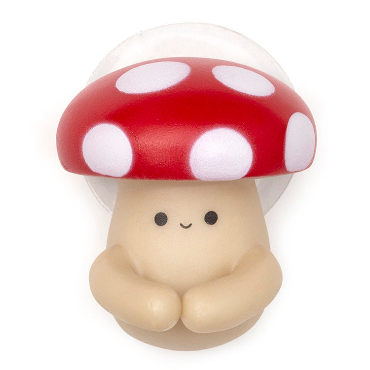 Kikkerland Mushroom Zahnbürstenhalter Pilz mit Saugnapf