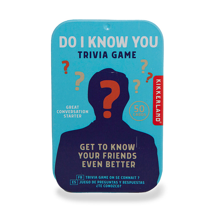 Kikkerland Play Do I Know You? Quizspiel 50 Fragen