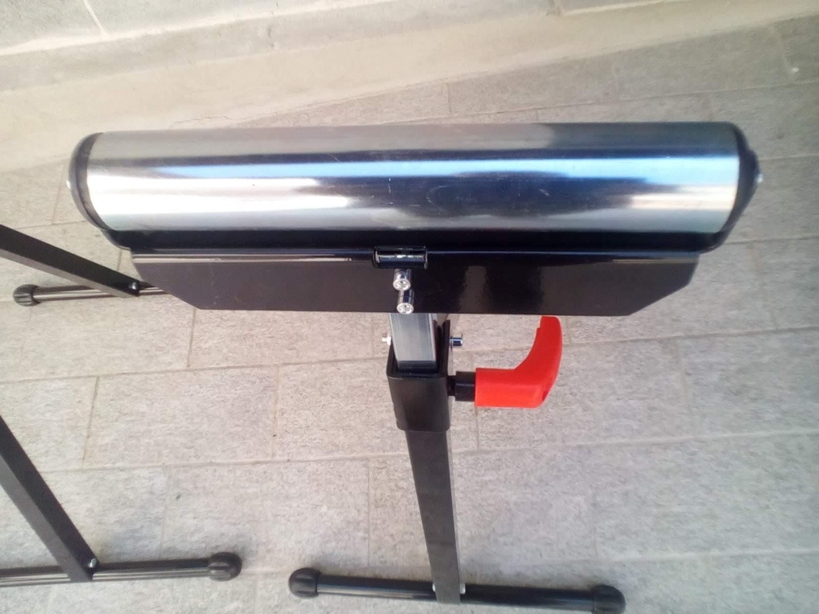 vidaXL Heim & Garten Rollenbock verstellbar 2er Set 60 kg