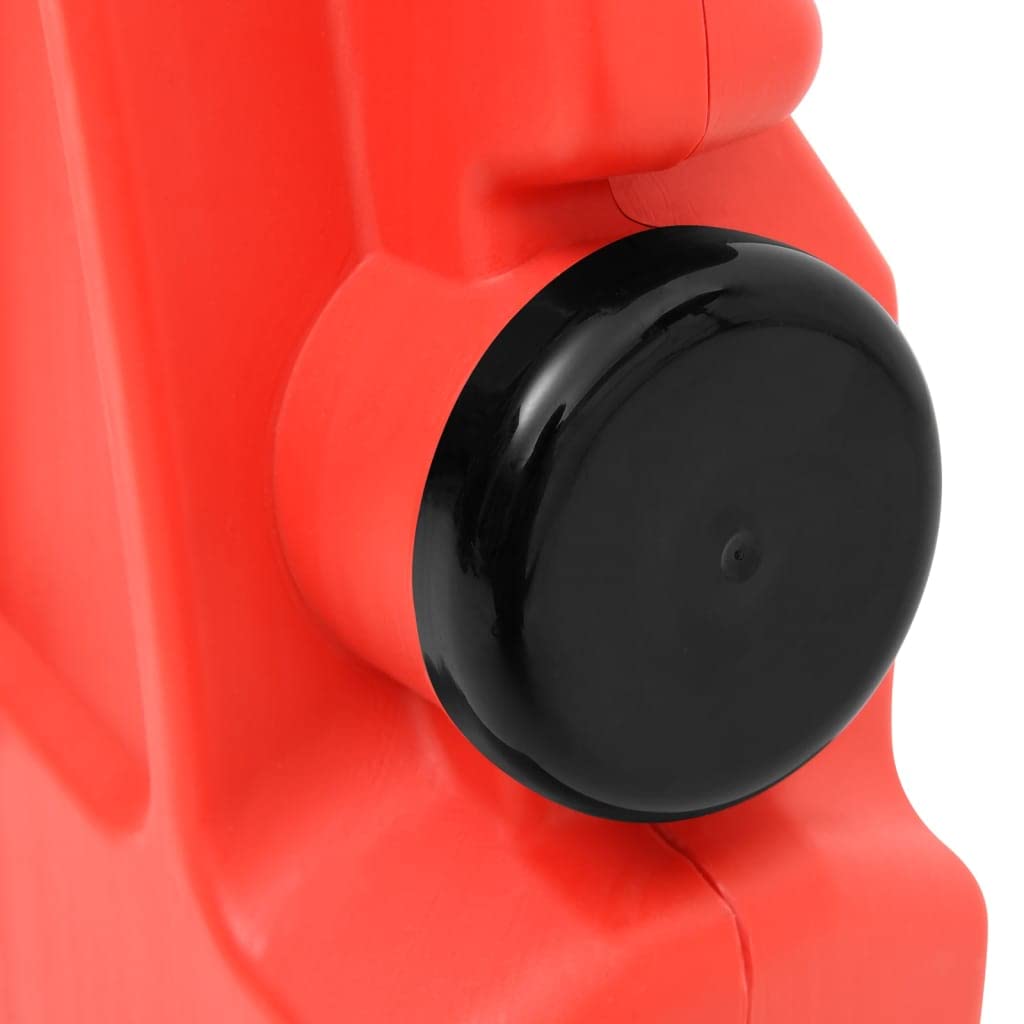 vidaXL Verkehrsschranke faltbar rot 210x50x105 cm PE