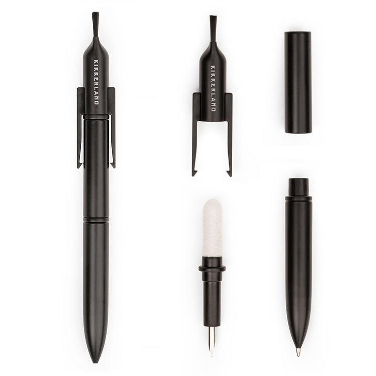 Kikkerland Tidy Tech Pen Reinigungsstift mit Bürste