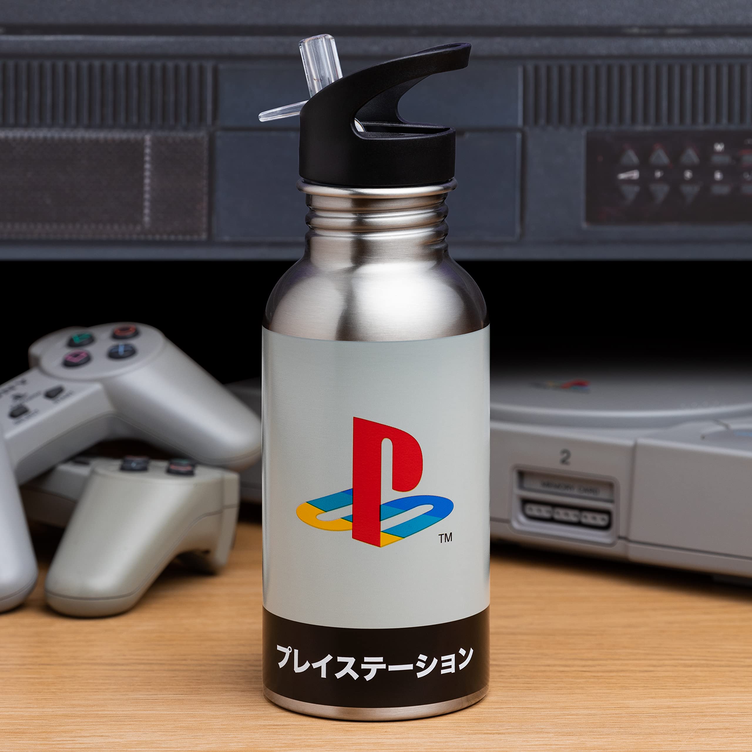 Paladone PlayStation Trinkflasche Edelstahl 480 ml Mehrfarbig