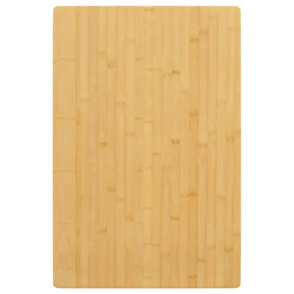 vidaXL Schneidebrett 35x50x4 cm Bambus Küchenbrett