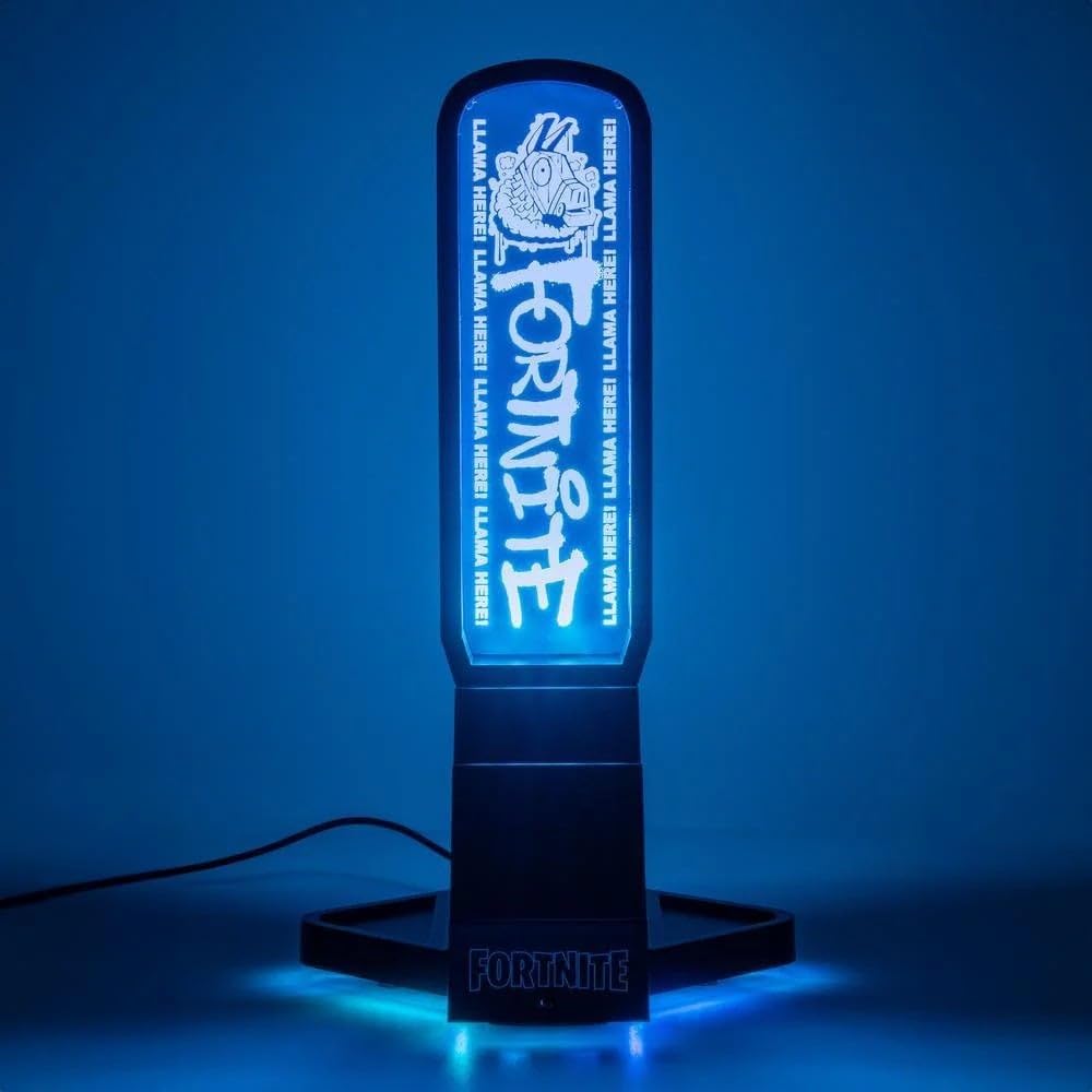 Paladone Fortnite Kopfhörerständer 3-in-1 RGB Ladestation
