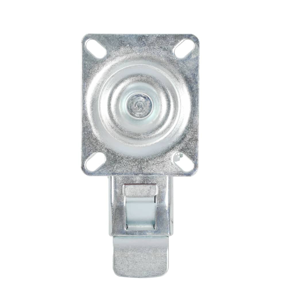 vidaXL Lenkrollen 100 mm mit Bremse Möbelrollen 8 Stück