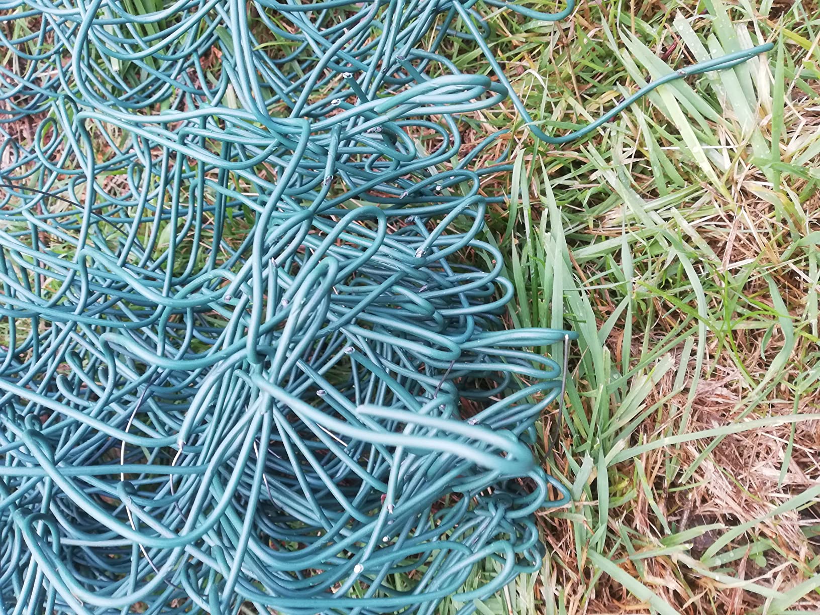 vidaXL Heim & Garten Maschendrahtzaun Stahl Grau 15x1,25 m