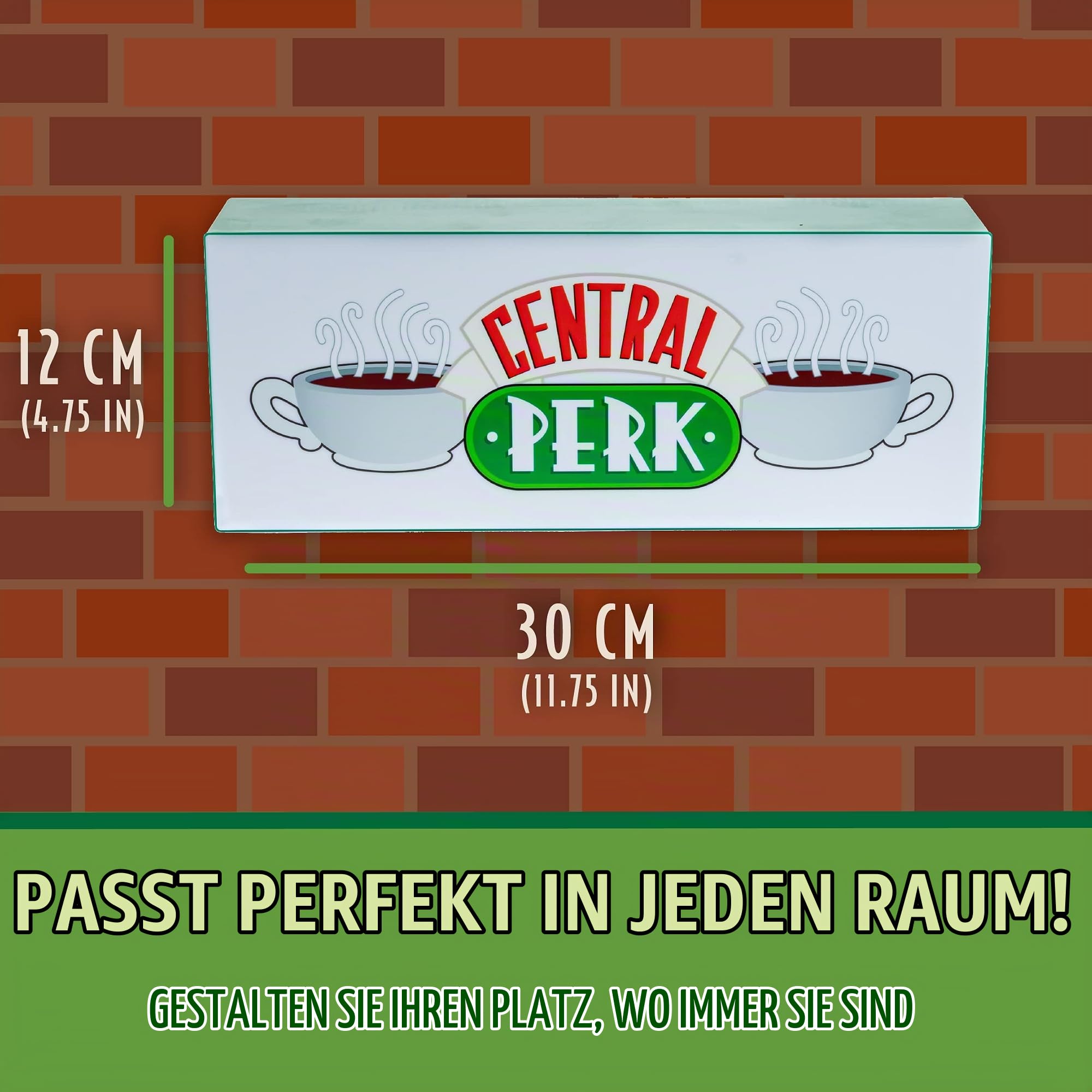 Paladone Friends Central Perk Logo Licht Neonlampe USB