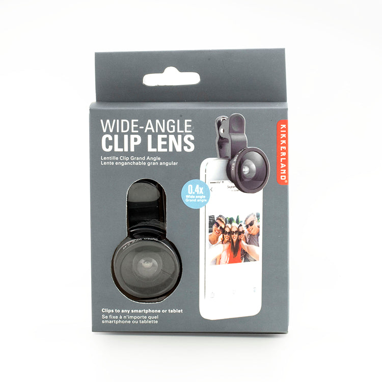 Kikkerland Tech & Stationery Super Wide Angle Selfie Clip Linse